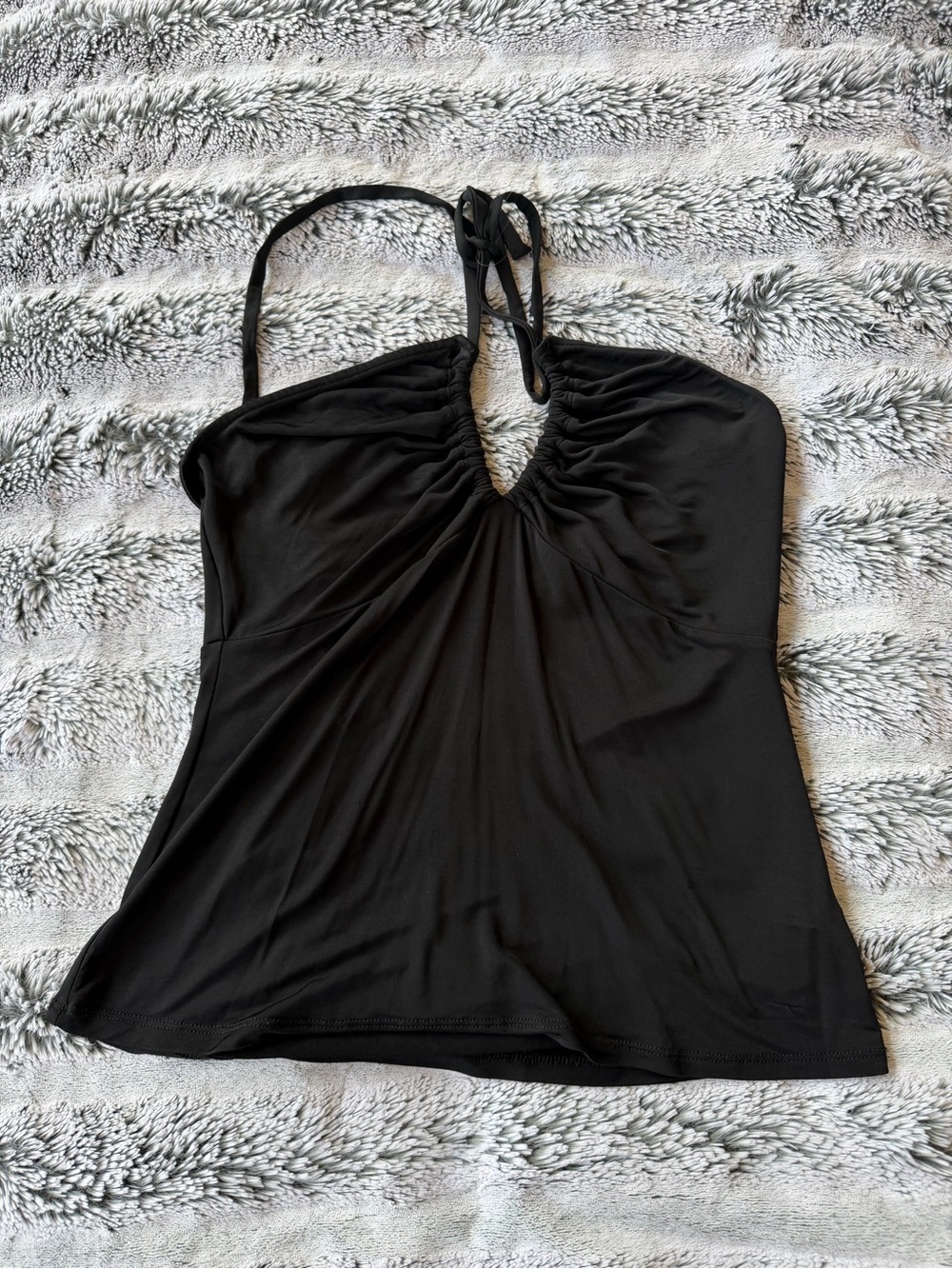 Ramy Brook Black Halter Top - Picture 2 of 5